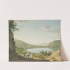 Lake Averno by Giovanni Battista Lusieri