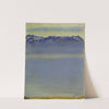 Lake Geneva with the Savoy Alps (1907) by Ferdinand Hodler