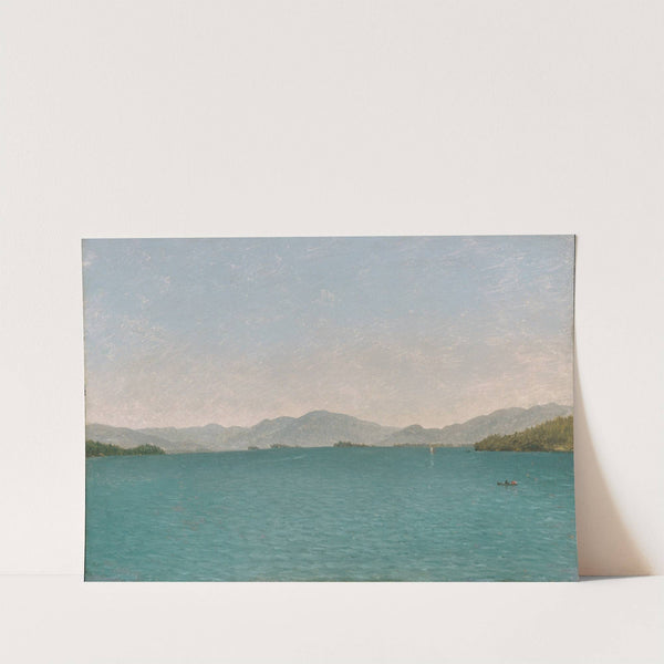 Lake George, Free Study (1872) by John Frederick Kensett