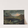 Lake in the Riesengebirge (1839) by Gustav Karl Ludwig Richter