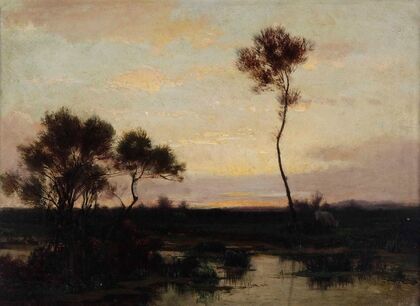 Lake landscape