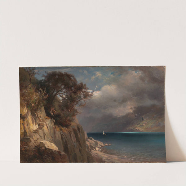 Lake Scene by Edward L. Custer