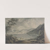 Lake scene by Edward Dayes