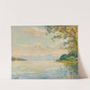 Lake Starnberg – distant view (1920) by Edward Cucuel