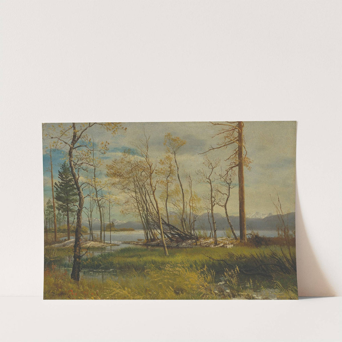 Lake Tahoe (1872) by Albert Bierstadt