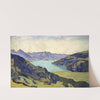 Lake Thun From Breitlauenen (1906) by Ferdinand Hodler