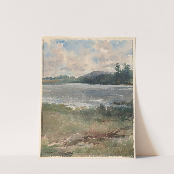 Lakeside Landscape by Arnold William Brunner