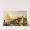 Lambeth from the River looking towards Westminster Bridge by James Stark