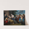 L’Amitié consolant la Vieillesse de la perte de la beauté et du départ des plaisirs by Louis-Jean-François Lagrenée