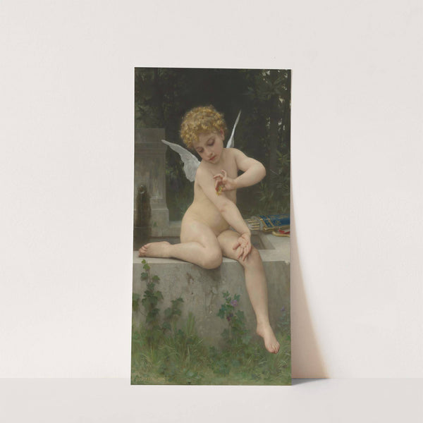 L’amour Au Papillon (1888) by William Bouguereau