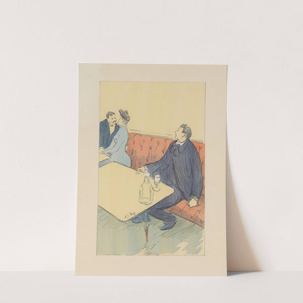 L’Amour est un rêve! (1893) by Henri-Gabriel Ibels