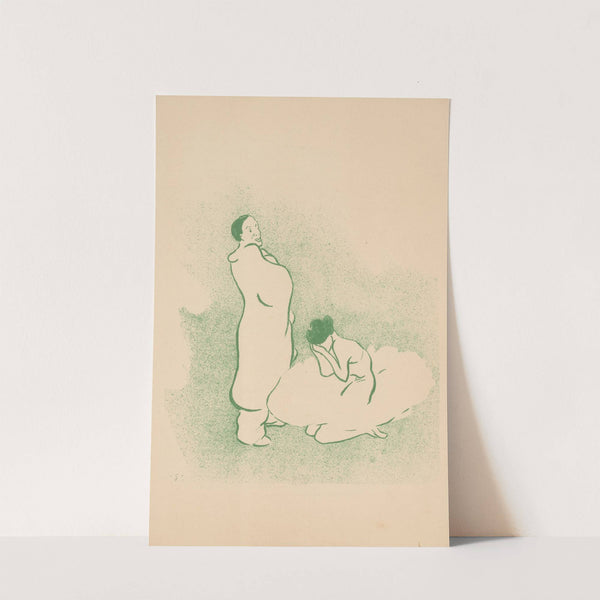 L’amour s’amuse Pl.4 (1892) by Henri-Gabriel Ibels