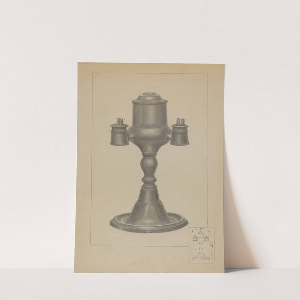 Lamp by Herman Bader