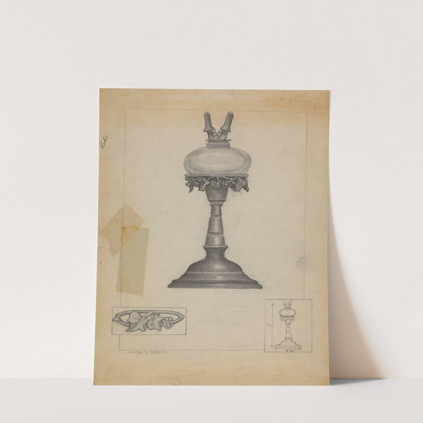Lamp by Irving D. Genin