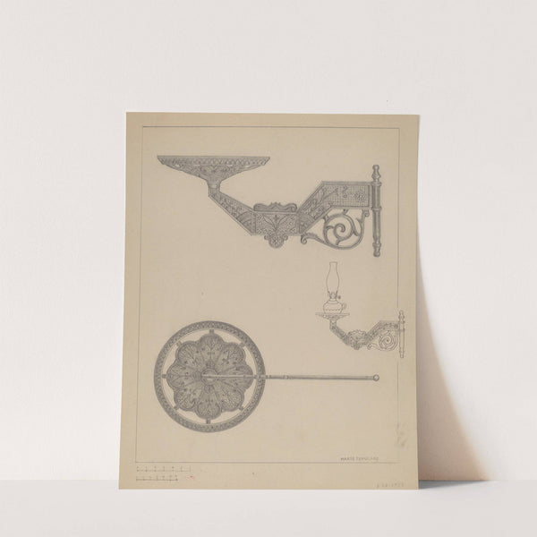 Lamp Bracket by Marie Famularo