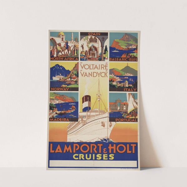 Lamport & Holt Cruises by Walter Thomas
