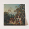 Ländliche Idylle (1735) by François Boucher