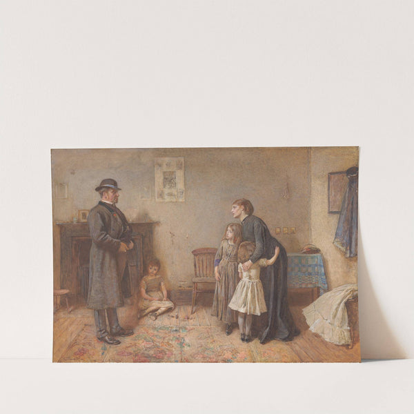 Landlord and Tenant (1871) by George John Pinwell