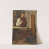 Landsbysnedkeren. Studie by Christian Thørrestrup