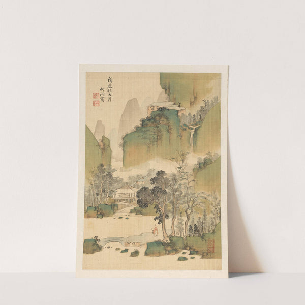Landscape (1808) by Nakabayashi Chikutō