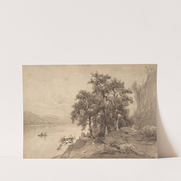 Landscape by Hendrik Dirk Kruseman van Elten