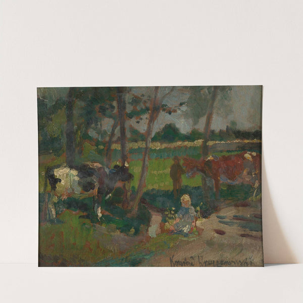 Landscape by Konrad Krzyżanowski