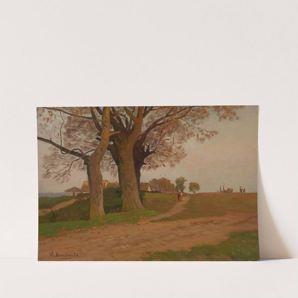 Landscape by Walery Brochocki