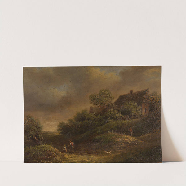 Landscape by Jozef Linnig