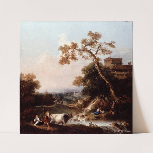 Landscape by Francesco Zuccarelli