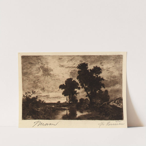 Landscape (ca. 1880-1890) by Thomas Moran