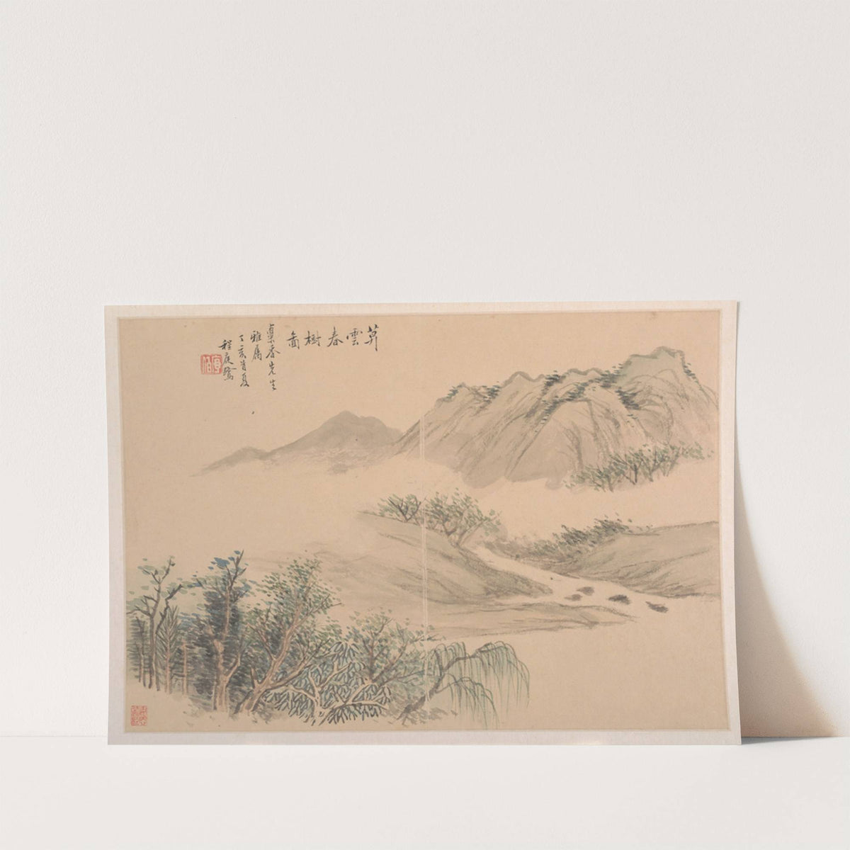 Landscape (1827) by Cheng Tinglu