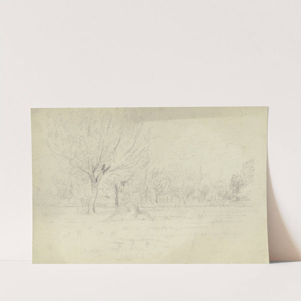 Landscape by Otto Scholderer