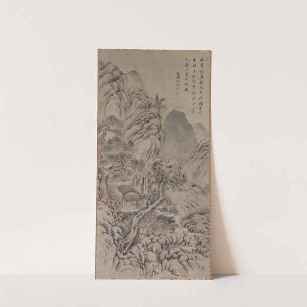 Landscape (c. 1700–1751) by Gion Nankai