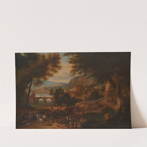 Landscape by Adriaen Frans Boudewijns