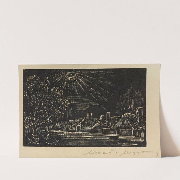 Landscape (1934) by Wacław Wąsowicz