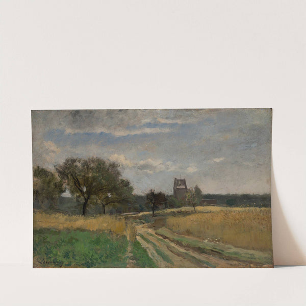 Landscape along a Country Road (ca. 1860) by Charles François Daubigny