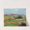 Landscape at Le Pouldu by Paul Gauguin