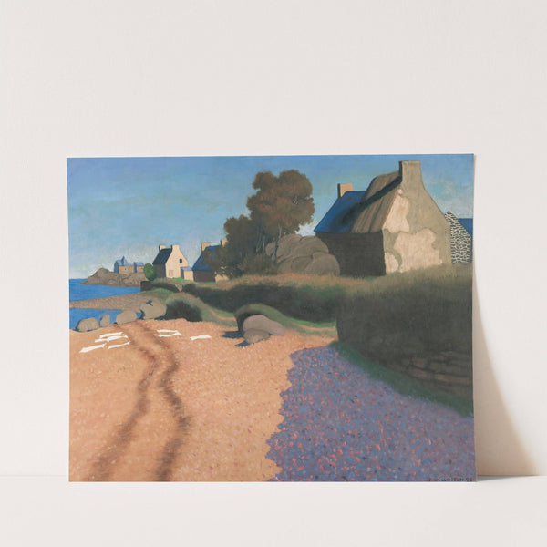 Landscape At Loguivy (1923) by Félix Vallotton