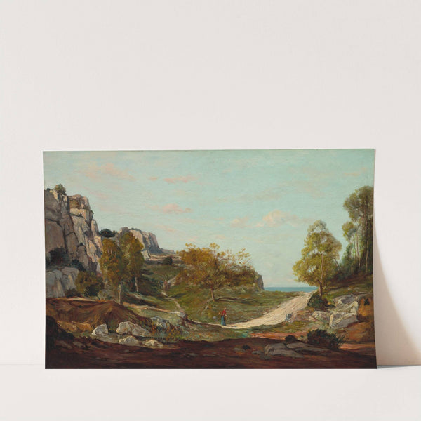 Landscape at Saint-André, Near Marseilles by Paul Gauguin