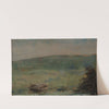 Landscape at Saint-Ouen (1878) by Georges Seurat
