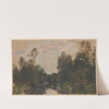 Landscape by the River Barycz (1850-1881) by Adolf Dressler
