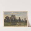 Landscape by the River Barycz. (1850-1881) by Adolf Dressler
