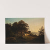 Landscape From Ischldorf, Bavaria by Johann Mohr