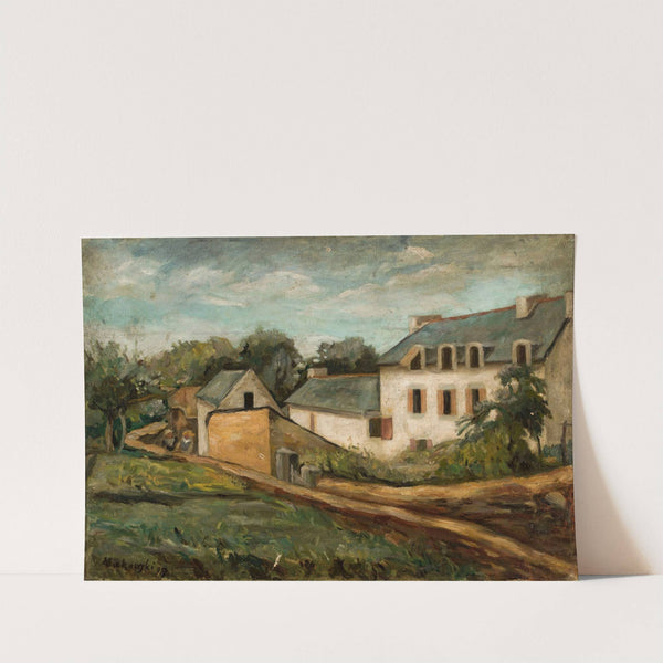 Landscape from Le Pouldu by Tadeusz Makowski