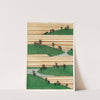 Landscape illustration by Watanabe Seitei