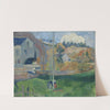 Landscape in Brittany. The David Mill by Paul Gauguin