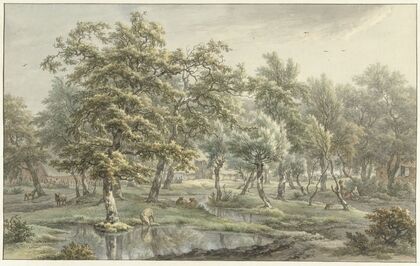 Landscape in Eext (Drenthe Province) (1793)