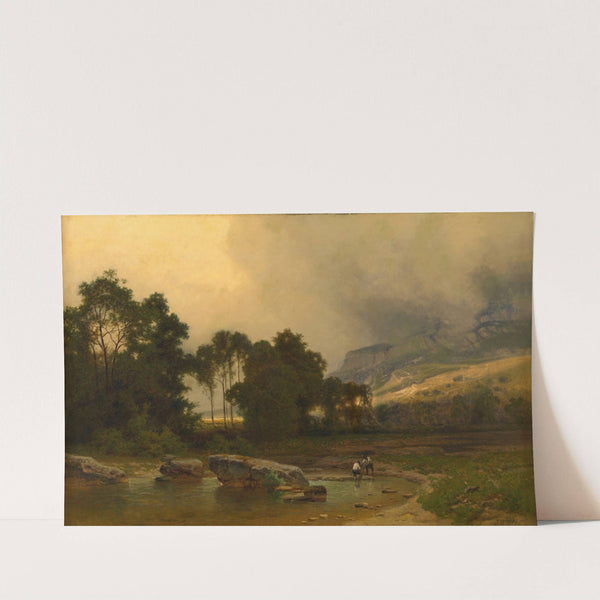 Landscape in Savoye by Joseph Quinaux