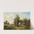 Landscape in the Alpine Foothills with Grazing Cattle by Gustav Barbarini