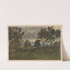 Landscape in Wysoki Kościół (1850-1881) by Adolf Dressler